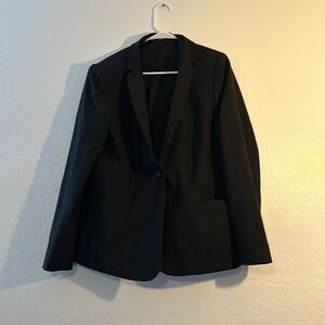 Elie Tahari women's size 16 suit‎ jacket career formal black business